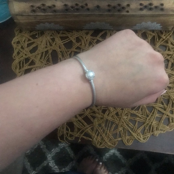 David Yurman Petite Chatelaine® Bracelet with Pearl - Picture 6 of 6